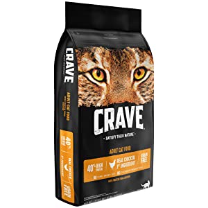 Crave with Protein from Chicken Adult Grain-Free Dry Cat Food